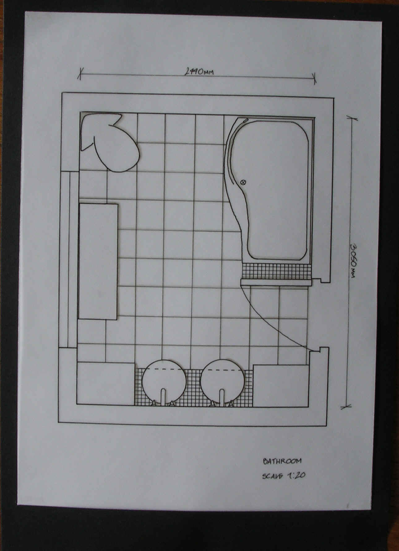 sketch of plans